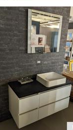 badkamer meubel met opzet wastafel wit, Ophalen, 100 tot 150 cm, Zo goed als nieuw, Minder dan 100 cm