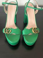 Origenele Gucci Marmont hakken / sandalen, Kleding | Dames, Groen, Sandalen of Muiltjes, Ophalen of Verzenden, Gucci