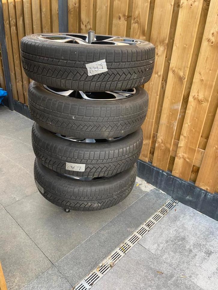 Renault Grand Scenic lm velgen met Winterbanden 195/55 R20, Auto-onderdelen, Banden en Velgen, Banden en Velgen, Winterbanden