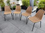 Mooie rotan stoelen, Huis en Inrichting, Stoelen, Ophalen, Zo goed als nieuw, Bruin, Twee