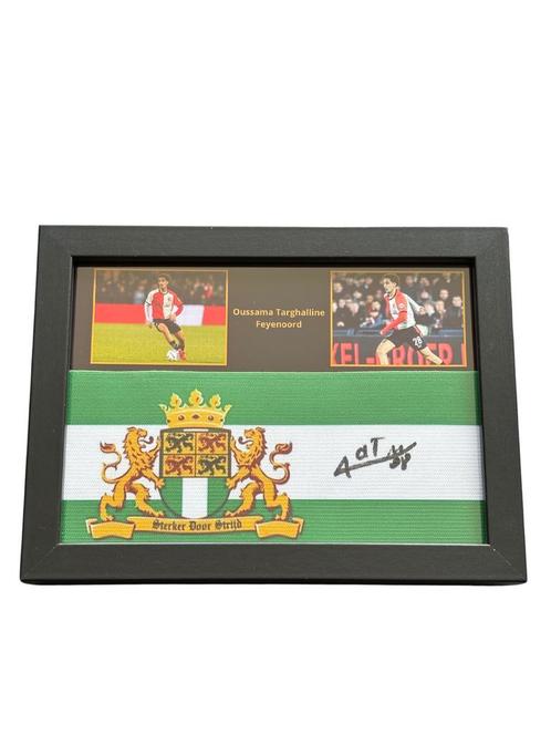 Oussama Targhalline gesigneerde Feyenoord aanvoerdersband, Verzamelen, Sportartikelen en Voetbal, Nieuw, Shirt, Feyenoord, Verzenden