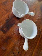 Sauskommetjes thomas trend wit 13 cm, Ophalen, Zo goed als nieuw, Porselein, Overige stijlen