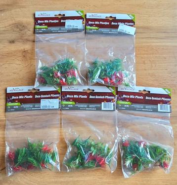 My Village Deco Mix Plantjes - 5 stuks beschikbaar voor biedingen