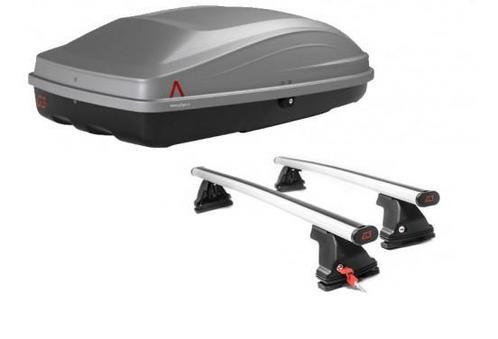 Dakkoffer G3 Spark 320 grijs set, Auto diversen, Dakkoffers, Zo goed als nieuw, Ophalen of Verzenden