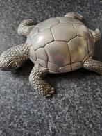 Schildpad  van  Zuiver Tin., Verzamelen, Beelden en Beeldjes, Ophalen of Verzenden, Zo goed als nieuw, Dier