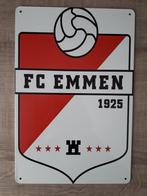 Fc Emmen 20x30 cm Reclamebord, Verzamelen, Ophalen of Verzenden, Nieuw, Overige typen