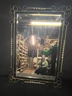 Art-Deco spiegel, Antiek en Kunst, Ophalen, Rechthoekig