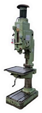 WMW BS25 kolomboormachine, Ophalen