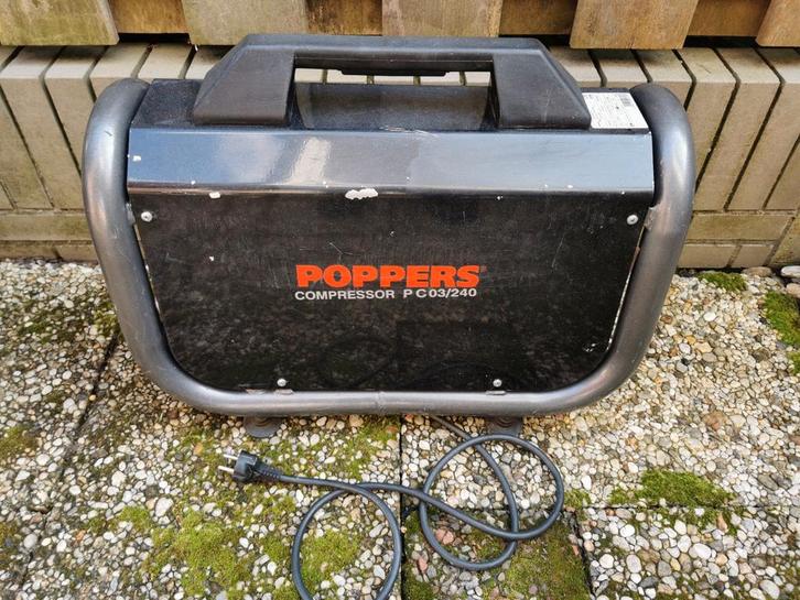 Professionele Poppers buiscompressor, Doe-het-zelf en Verbouw, Compressors, Ophalen of Verzenden