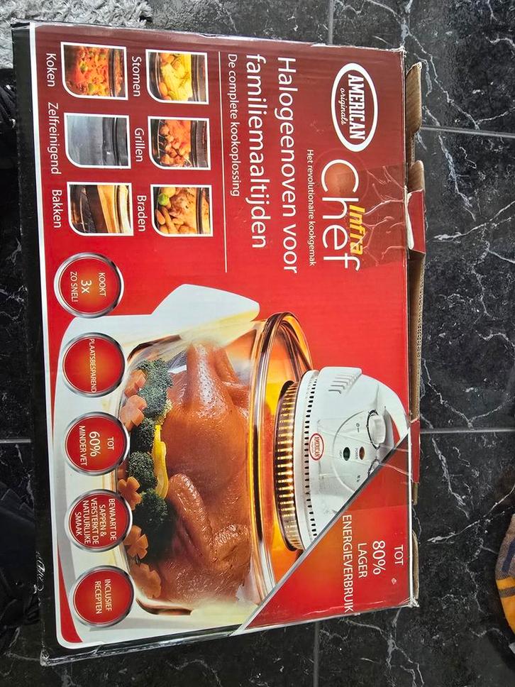 American Originals Infra Chef Halogeenoven, Witgoed en Apparatuur, Ovens, Ophalen of Verzenden