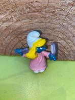 Smurfen smurf smurfin met kam en spiegel, Ophalen of Verzenden, Zo goed als nieuw, Verschillende Smurfen