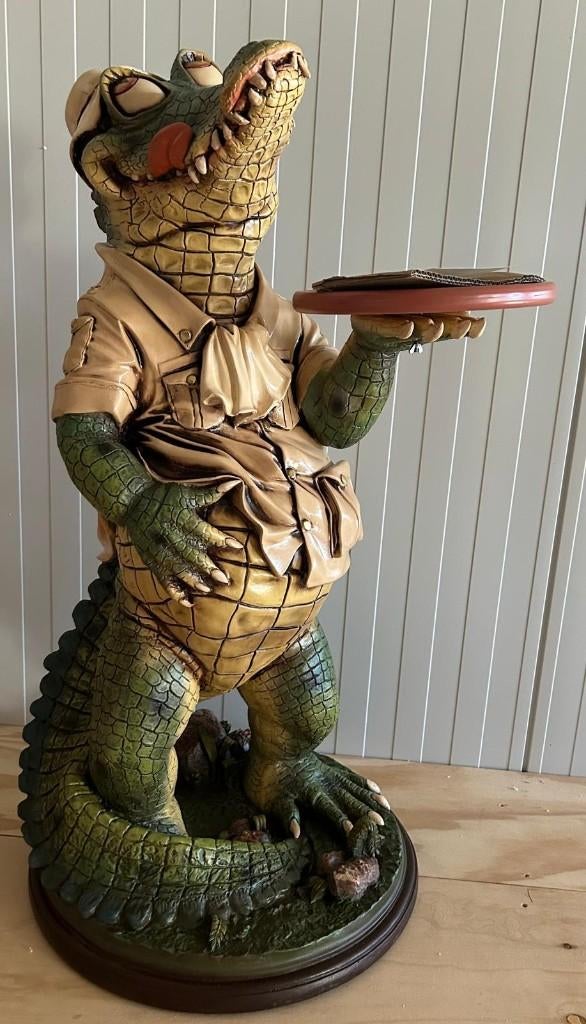 butler ober krokodil, Verzamelen, Beelden en Beeldjes, Nieuw, Fantasy, Ophalen