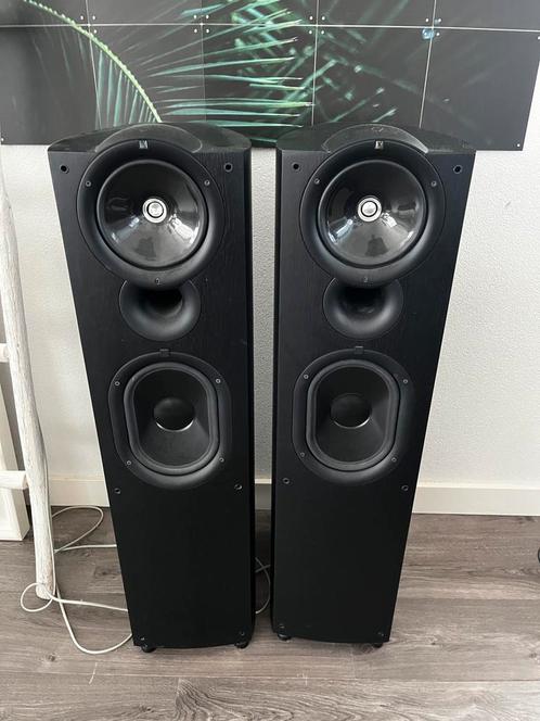 Kef q7 black ash, Audio, Tv en Foto, Luidsprekers, Gebruikt, Front, Rear of Stereo speakers, Overige merken, Ophalen