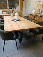 Eiken Boomstam Eettafel (PROMO), Ophalen, Nieuw