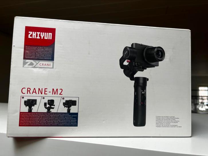 Manfrotto Zhiyun CRANE M2, Audio, Tv en Foto, Fotografie | Statieven en Balhoofden, Zo goed als nieuw, Overige typen, Minder dan 150 cm