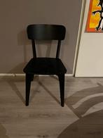 Ikea lisabo eetkamerstoel zwart, Huis en Inrichting, Stoelen, Ophalen, Gebruikt, Zwart, Eén