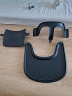 Stokke Tripp Trapp Babyset + tray - Zwart, Kinderen en Baby's, Kinderstoelen, Ophalen, Gebruikt, Meegroeistoel, Stoelverkleiner