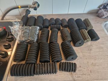 Spons filters met houders  beschikbaar voor biedingen