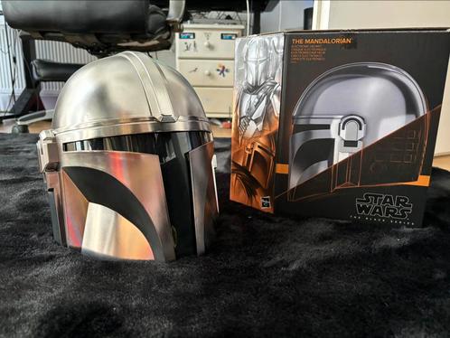 Star Wars the mandalorian helm cosplay, Verzamelen, Star Wars, Zo goed als nieuw, Actiefiguurtje, Ophalen of Verzenden