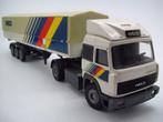 Conrad - Iveco Turbo Star miniatuur met trailer 1:50, Ophalen of Verzenden, Gebruikt, Bus of Vrachtwagen, Conrad