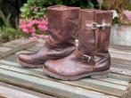 Red Adair leren motor-/bikerboots – maat 46, Ophalen of Verzenden, Bruin, Boots