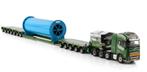 WSI VOLVO FH4 +SCHEUERLE INTERCOMBI +KABELHASPEL - KÜBLER, Hobby en Vrije tijd, Modelauto's | 1:50, Wsi, ., Nieuw, Ophalen of Verzenden