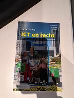 Boek ICT en Recht (ISBN 9789013171433), Ophalen, Zo goed als nieuw, Overige onderwerpen