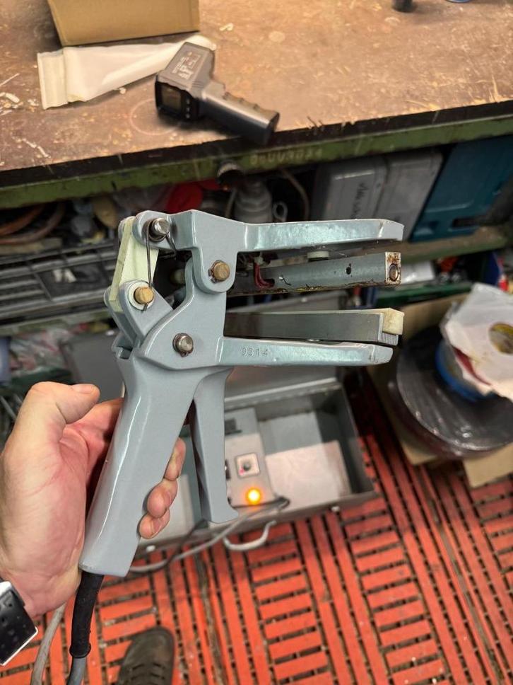 professioneel zijl seal apparaat., Doe-het-zelf en Verbouw, Zeil en Folie, Gebruikt, Zeil, Minder dan 5 m², Ophalen of Verzenden