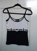 Top Zwart Wit i.z.g.s. S 36 38 ( Jool ), Verzenden, Wit, Zo goed als nieuw, Maat 36 (S)