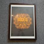 Radiohead Poster Amsterdam 2012 - Ingelijst, Antiek en Kunst, Kunst | Tekeningen en Foto's, Ophalen