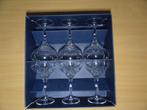6 x crystallen/kristal champagne coupe glazen 30 cl, Ophalen