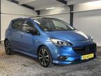 Opel Corsa 1.0 Turbo Color Edition OPC Line 2017 NL auto 1e, Voorwielaandrijving, Stof, Gebruikt, Blauw