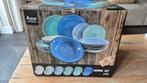 Servies Azur set #2, Huis en Inrichting, Keuken | Servies, Ophalen, Keramiek, Zo goed als nieuw, Bord(en)