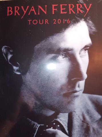 Bryan Ferry (ex Roxy Music) toerboek 2016