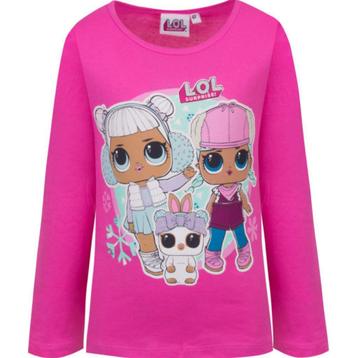 LOL Surprise Longsleeve Fuchsia mt 98 - NIEUW IN VERPAKKING beschikbaar voor biedingen
