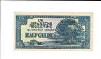 Nederlandsch Indië 1/2 gulden Jap. bezetting 1942, Verzenden, 25 gulden
