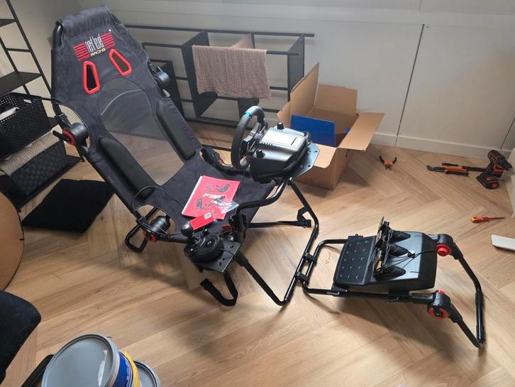 Nextlevelracing F GT lite simracing stoel, Spelcomputers en Games, Spelcomputers | Overige, Nieuw, Ophalen