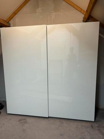 PAX Kast Hoogglans Wit Schuifdeuren