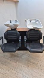 ** Dubbele kappers wasunit **, Ophalen