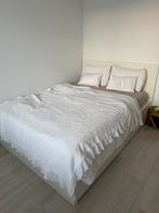 Ikea malm bed incl lades en matras, Huis en Inrichting, Ophalen, Wit, Tweepersoons, 140 cm