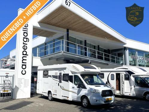 Benimar Tessoro Northautokapp 497 AUTOMAAT QUEENSBED+HEFBED, Caravans en Kamperen, Campers, Bedrijf, Half-integraal, tot en met 4