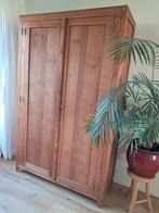 Grote massief teakhouten kast (130x 55x210), Ophalen, Gebruikt