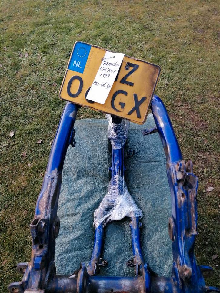 Yamaha Wr400f frame met kenteken, Motoren, Onderdelen | Yamaha, Gebruikt, Ophalen