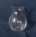 Optisch helder glazen vaas je Maastricht / Leerdam h 9 Mint, Ophalen of Verzenden