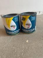 Zijdeglans lak, Ophalen, Gebruikt, Grijs, Lak