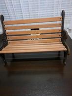 Poppen bankje,gietijzer (zwaar), Ophalen, Zo goed als nieuw