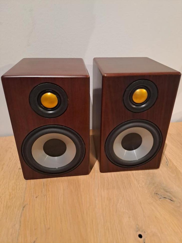 Monitor Audio Radius 90 Speakers - Topkwaliteit!, Audio, Tv en Foto, Luidsprekers, Gebruikt, Front, Rear of Stereo speakers, Minder dan 60 watt