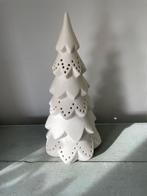 Kerstdecoratie kerstboom. Wit aardewerk. Sissy boy theelicht, Diversen, Kerst, Ophalen, Zo goed als nieuw