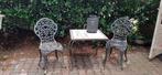 Bistro stoeltjes, Tuin en Terras, Ophalen, Gebruikt, Overige materialen