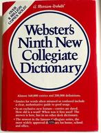 welbekend: Webster's Ninth New Collegiate Dictionary -Engels, Ophalen of Verzenden, Engels